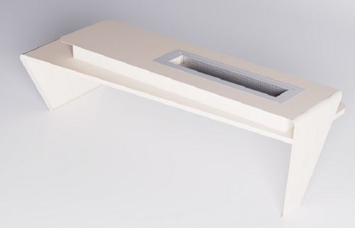 Cheminée au bioéthanol - COMBUSTIO - Trackdesign - à poser / sur pied / centrale