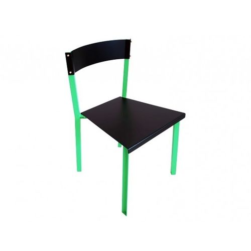 Chaise contemporaine - ZUMB - Trackdesign - d'intérieur / en acier / avec piètement en métal