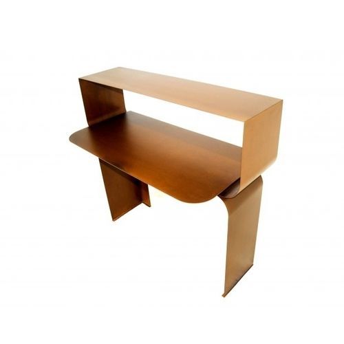 Console contemporaine - TITANO - Trackdesign - en tôle / en acier COR-TEN® / avec piètement en acier