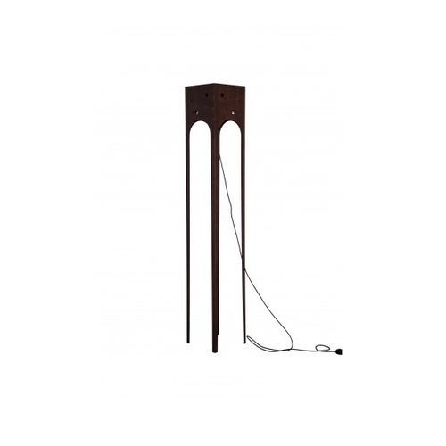 Lampe sur pied - IL RIFUGIO DELLA LUNA - Trackdesign - en tôle / en acier COR-TEN® / en tissu