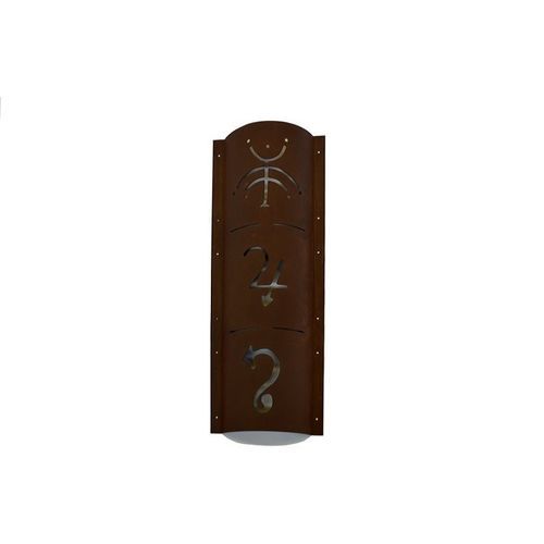 Applique murale contemporaine - ITRIA_009 - Trackdesign - d'intérieur / en acier corten / fixe