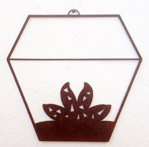 Panneau décoratif. en acier corten - TERRARIUM - Trackdesign - pour agencement intérieur / durable / résidentiel
