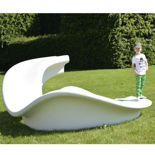 Banc public design original - CITY ALPHABET C - Astrini Design - stratifié