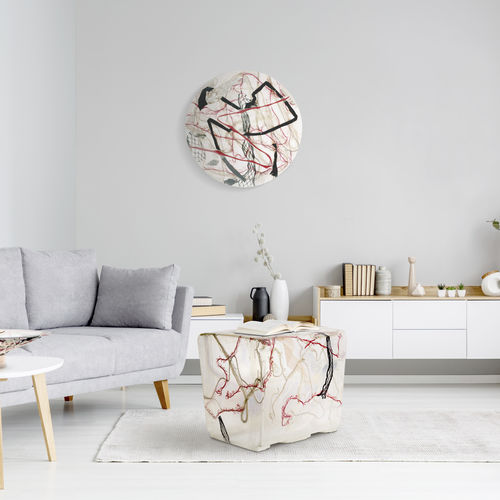 Banc contemporain - Astrini Design - stratifié