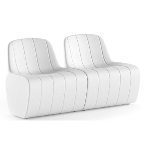 Canapé modulable - ALBERO - Astrini Design - design original / d'extérieur / en aluminium