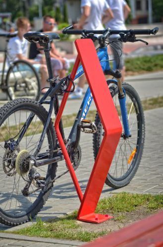 Appui-vélo mural - Astrini Design - d'extérieur / en métal