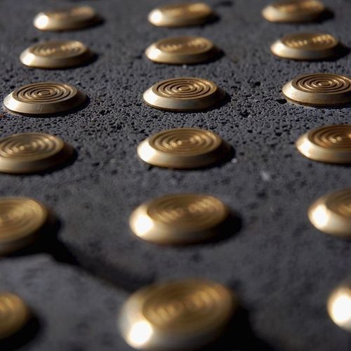 Bande de guidage podotactile - k2 - OLEJÁR spol. s r.o. - en acier inox
