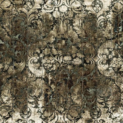Papier peint contemporain - FANCY - La Aurelia Design - à motif / aspect bois / gris