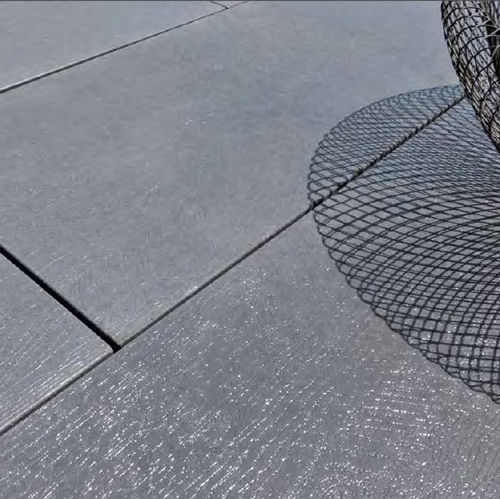 Dallage en béton - PLANCHE STRUCTURÉE - Bivois - d'extérieur / de terrasse / de jardin