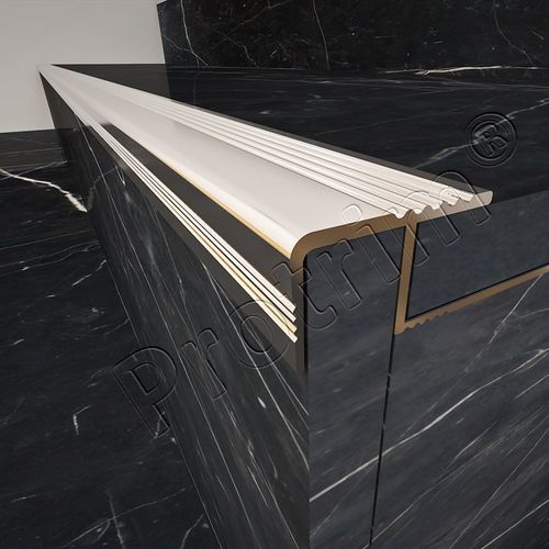 Nez de marche en aluminium - PRO-STAIR - Protrim Building Systems - alliage d'aluminium / en aluminium anodisé / antidérapant