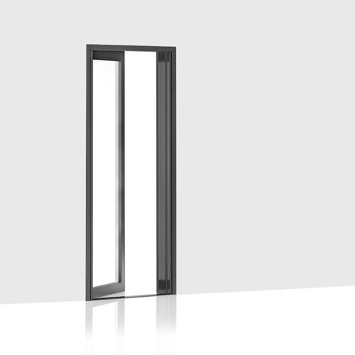 Porte-fenêtre battante - 401 - Centor - aluminium / à double vitrage / à isolation thermique