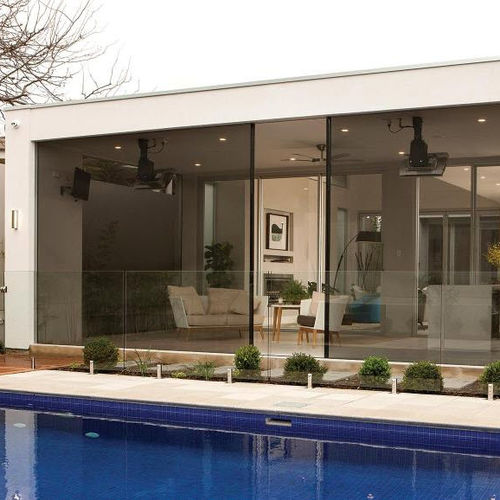 Moustiquaire coulissante - S4 - Centor - fixe / pliante / pour porte