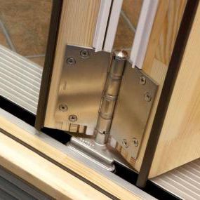 Charnière pour porte pliante - E3 CLD - Centor - en inox / en bronze / invisible