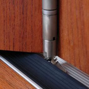 Charnière pour porte pliante - F3 - Centor - en inox / en bronze / invisible