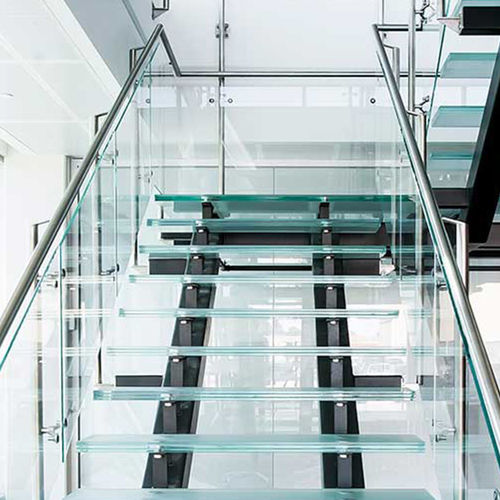 Panneau en verre à contrôle solaire - GPİ GLASS - acoustique / trempé / feuilleté