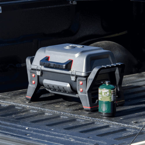 Barbecue à gaz - GRILL2GO - CHARBROIL - mobile / transportable / en acier inoxydable