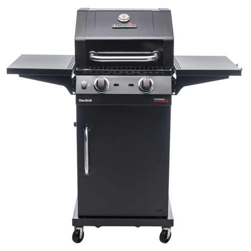 Barbecue à gaz - PERFORMANCE CORE B 2 - CHARBROIL - sur roulettes / en fonte / en acier inoxydable