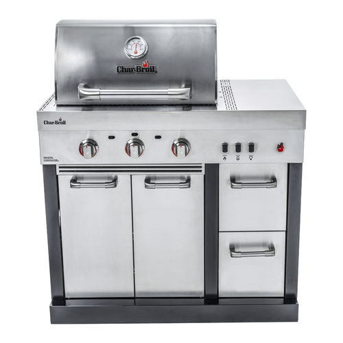 Barbecue à gaz - ULTIMATE 3200 - CHARBROIL - à poser / en fonte / en acier inoxydable
