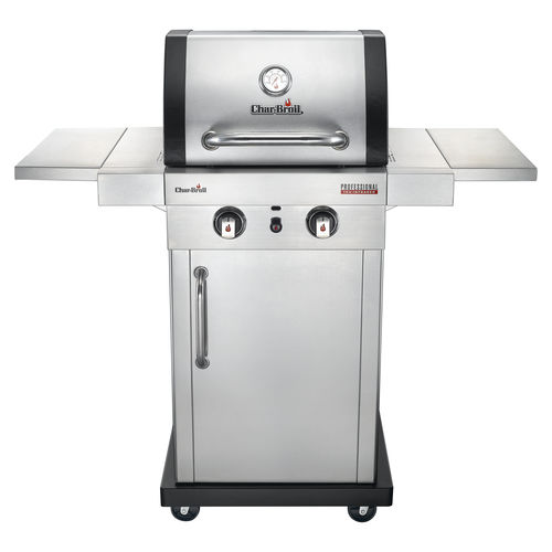 Barbecue à gaz - PROFESSIONAL 2200 S - CHARBROIL - sur roulettes / en fonte / en acier inoxydable