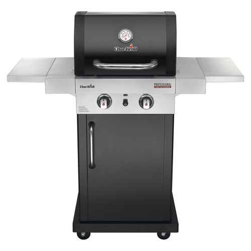 Barbecue à gaz - PROFESSIONAL 2200 B  - CHARBROIL - sur roulettes / en fonte / en acier inoxydable