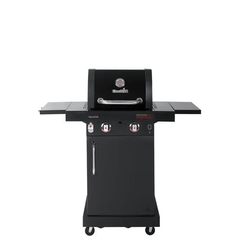 Barbecue à gaz - PROFESSIONAL CORE B 2  - CHARBROIL - sur roulettes / en fonte / en acier inoxydable