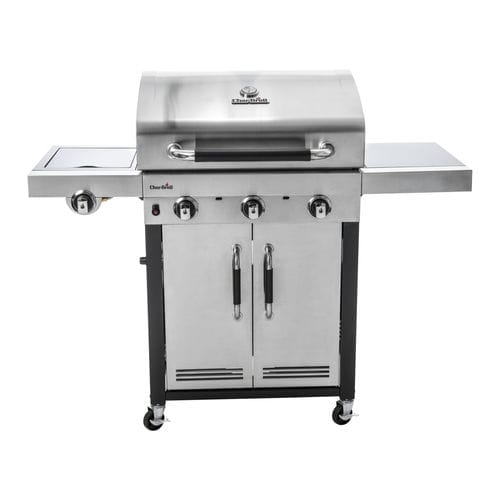 Barbecue à gaz - ADVANTAGE 345 S - CHARBROIL - sur roulettes / en acier inoxydable / avec rangement