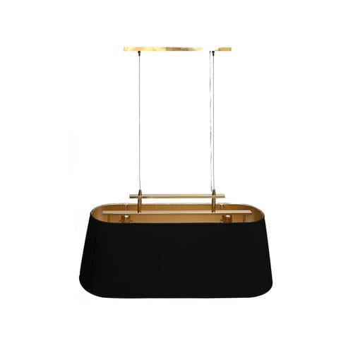 Suspension - SPRINGFIELD - Porus studio - en laiton poli / en tissu / contemporaine