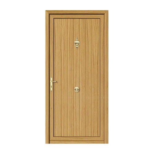 Porte d'entrée - EMBUTICIÓN : FEBO - ALUPORTA - en aluminium / battante / semi-vitrée