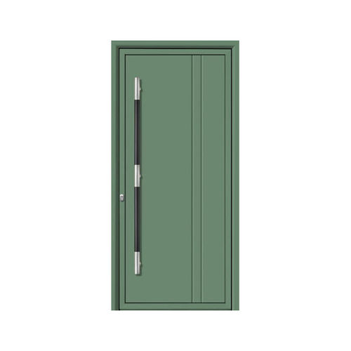 Porte d'entrée - EVOLUCION : CRIPTON - ALUPORTA - en aluminium / en inox / en PVC
