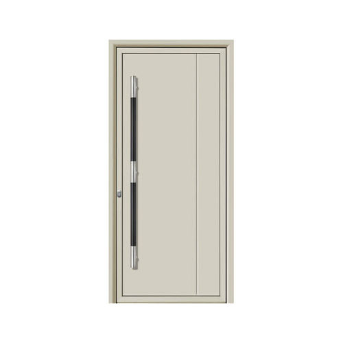 Porte d'entrée - EVOLUCION : NEON - ALUPORTA - en aluminium / en inox / en PVC