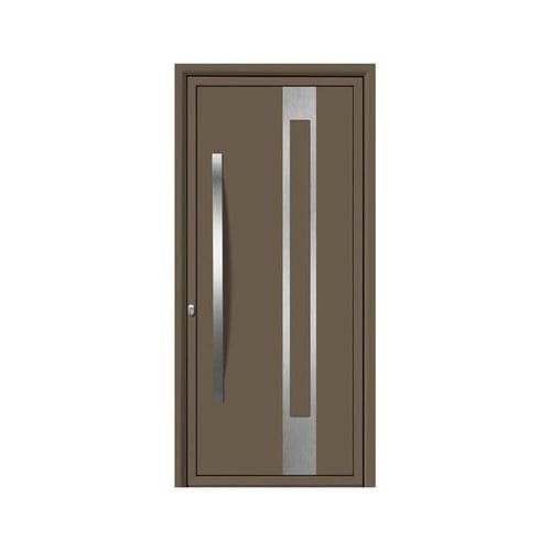 Porte d'entrée - EVOLUCION : YODO B  - ALUPORTA - en aluminium / en inox / en PVC