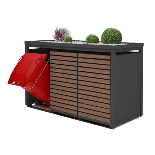 Cache-conteneur de recyclage - STYLEOUT® 120/240  - Dukin d.o.o. - résidentiel / aluminium