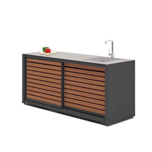 Cuisine d'extérieur - COOKOUT® - Dukin d.o.o. - contemporaine / en aluminium