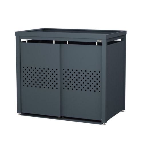 Abri conteneur - StyleOUT® 2x240 QUBIS - Dukin d.o.o.