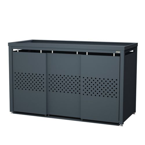 Abri conteneur - StyleOUT® 3x240 QUBIS - Dukin d.o.o.
