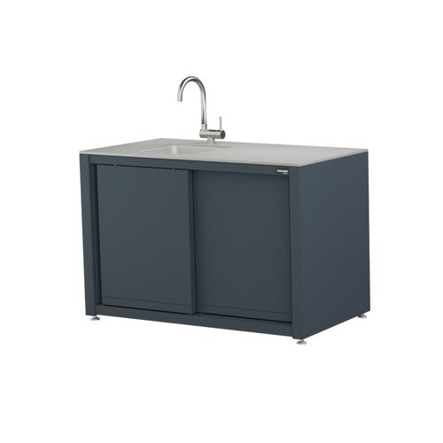Cuisine d'extérieur - CookOUT® BLANK 135 - Dukin d.o.o. - contemporaine / aluminium / noire