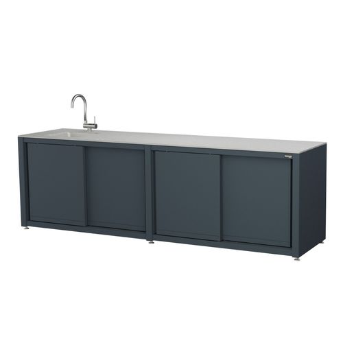 Cuisine d'extérieur - CookOUT® BLANK 286 - Dukin d.o.o. - contemporaine / en inox / aluminium
