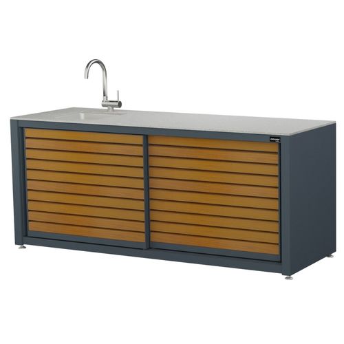 Cuisine d'extérieur - CookOUT® LINIS 212 - Dukin d.o.o. - contemporaine / en inox / aluminium