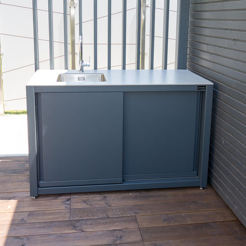 Cuisine d'extérieur - CookOUT® BLANK 145 - Dukin d.o.o. - contemporaine / en inox / aluminium