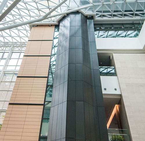 Panneau de revêtement - ALUSTEEL - DSP Co., Ltd. - pour agencement intérieur / pour mur / pour plafond
