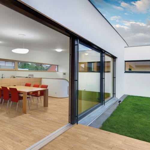 Carrelage en grès cérame - GEOWOOD - Ceramiche Master - poli / d'intérieur / d'extérieur