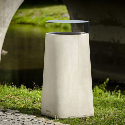 Poubelle publique - KOLN - STREETPARK s.r.o. - en métal / en béton / d'extérieur