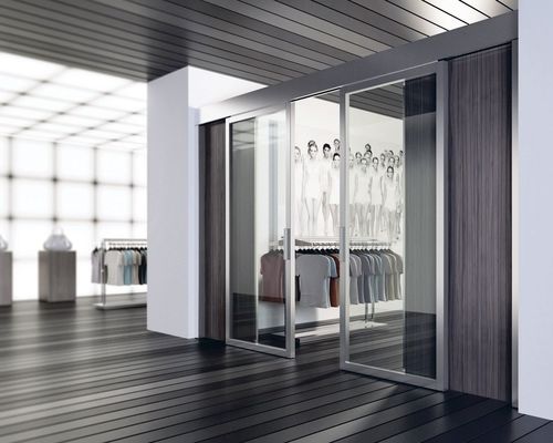 Porte d'intérieur - Premium Sliding Doors - en aluminium / coulissante / vitrée