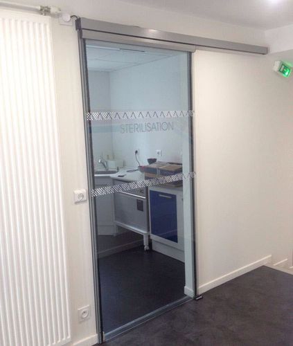 Système coulissant en aluminium - AUTOMATIC - Premium Sliding Doors - pour porte / pour porte en verre / pour porte en bois