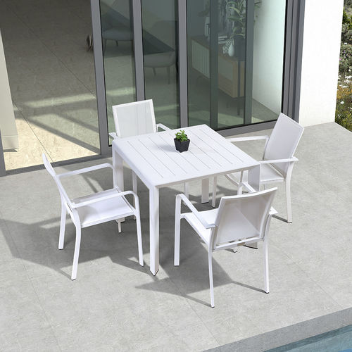 Chaise de salle à manger contemporaine - H-HM2298 - Howvin outdoor furtniture - d'extérieur / d'intérieur / en tissu