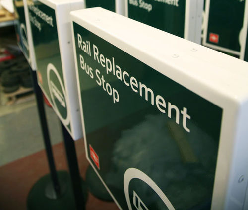 Panneau d'affichage d'intérieur - TEMPORARY  - ajwells - en métal