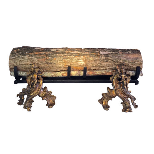 Grille à bûches - TRIANON OTTONE/BRONZO - Bluefires