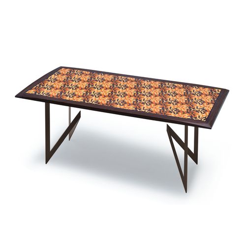 Table moderne - PEDI - Mikodam - en chêne / en teck / en noyer