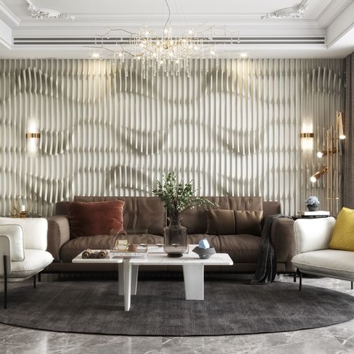 Panneau acoustique pour mur - LEDA - Mikodam - pour plafond / en tissu / MDF