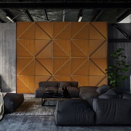 Panneau acoustique pour mur - ZETA - Mikodam - pour plafond / en bois / rectangulaire